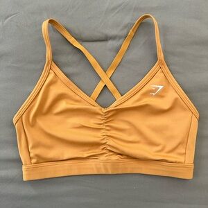 Gymshark Mustard Sports Bra